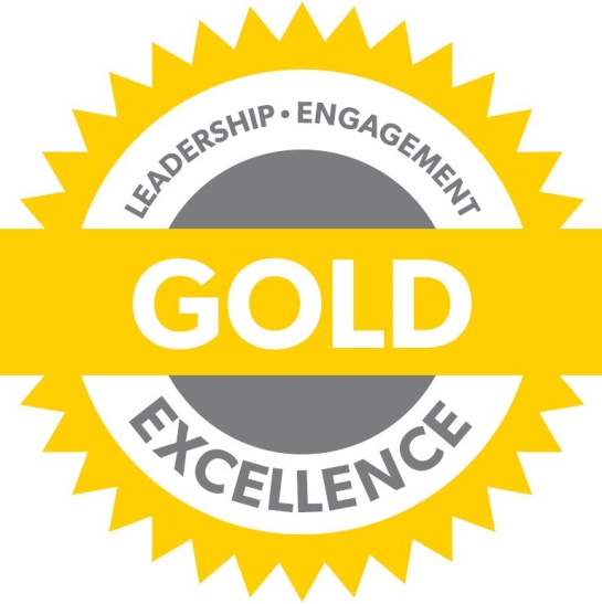 Chapter Standards Gold Medal - Leadership, Engagement, Excellence