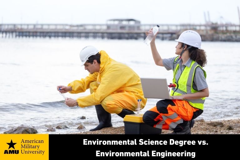 environmental-science-degree-vs-environmental-engineering environmental scientists examining water