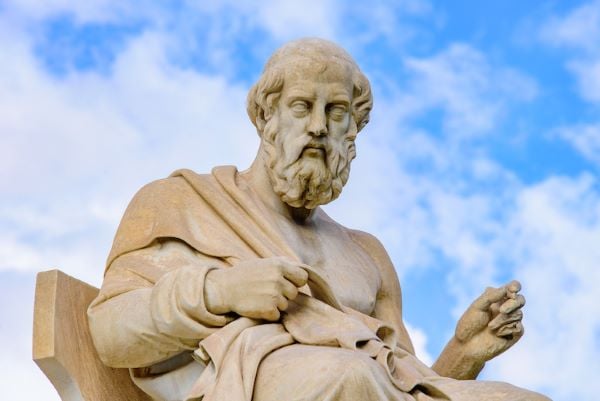 statue of Plato the philosopher